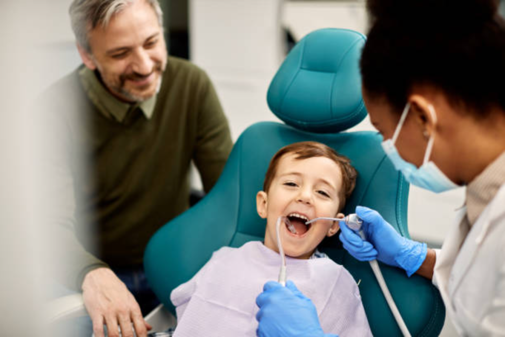 how to make kids comfortable at dentist